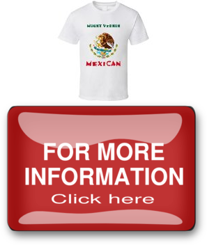 Of Mount Vernon Mexican Custom T Shirt